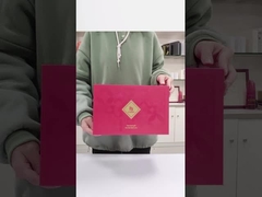 Cajas de cartón de forma de libro decorativo con cierre por imán para requisitos específicos del cliente