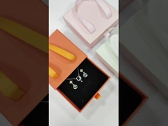 Otros Impresión de logotipos de tipo caja Cartera de lujo Cajas de cartón con mango de cinta