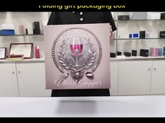 Cajas de regalo magnéticas plegables con cerradura magnética