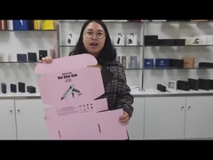 Cajas de correo de papel de joyería industrial, Kraft plegable, cartón ondulado