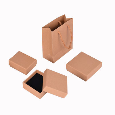 Joyería de lujo embalaje de regalos Cajas de cartón Papel cajón de joyería embalaje de caja