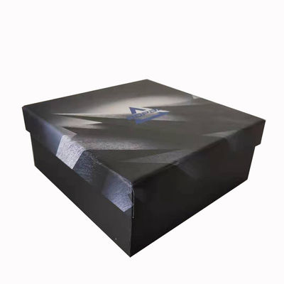 Embalaje de regalo de cartón de cubierta dura Cajas de cartón impreso para la aceptación de logotipos personalizados