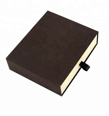 Caja de regalo de lujo corredera corredera de lujo CMYK PMS Color Cajas de regalo de papel reciclado