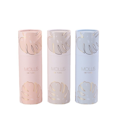 Cajas de tubo personalizadas premium para perfume, cuidado de la piel, embalaje de tubo de papel redondo de cartón reciclable con impresión de logotipo