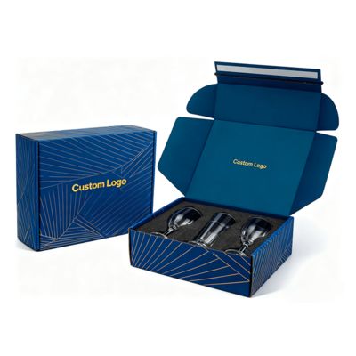 Cajas de papel corrugado para ropa Cosméticos Perfume Cap Embalaje de lágrima de tira impresa