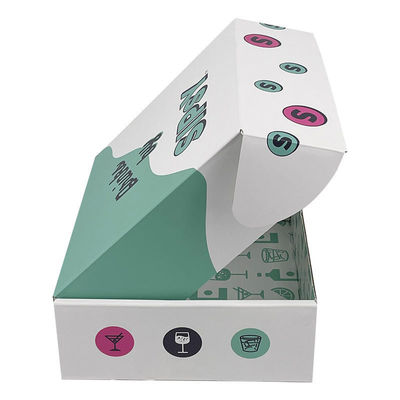 Caja de correo de papel cosmético de cartón corrugado ecológico para el envío