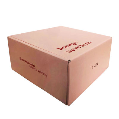 CMYK Cartón de color Cajas de envío de correo Cajas de papel artesanal exquisitas Embalaje