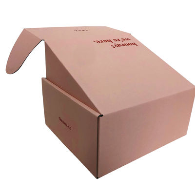 CMYK Cartón de color Cajas de envío de correo Cajas de papel artesanal exquisitas Embalaje