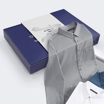 Papel de envío con logotipo propio personalizado Cajas de molino para camisetas Embalaje delgado Calzado de ropa