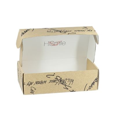 Envases de envío ondulados reciclables Caja de correo para zapatos y ropa pedido a medida