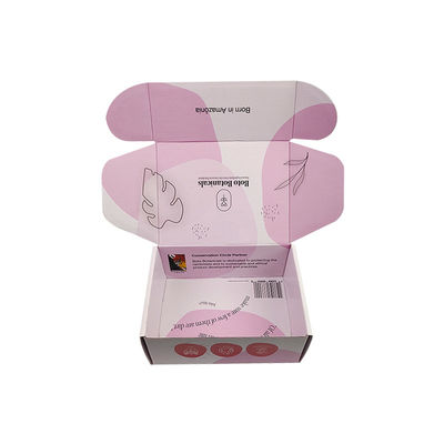 Caja de regalo de papel corrugado personalizado para envío y envío de gran cantidad