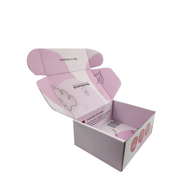 Caja de regalo de papel corrugado personalizado para envío y envío de gran cantidad