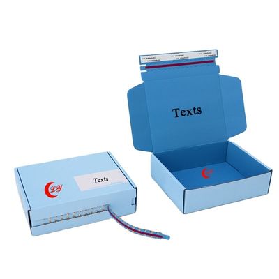 Caja de regalo de papel corrugado personalizado para envío y envío de gran cantidad