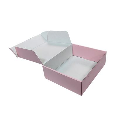 Tamaño personalizado Caja de cartón de acabado brillante para el envío de ropa'Selección preferida