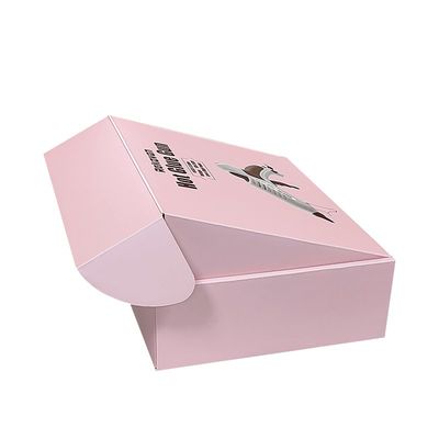 Tamaño personalizado Caja de cartón de acabado brillante para el envío de ropa'Selección preferida