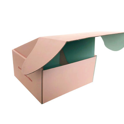 300 g de flauta CCNB Impreso personalizado Doble Kraft Mailer Box para el envío de productos para el hogar