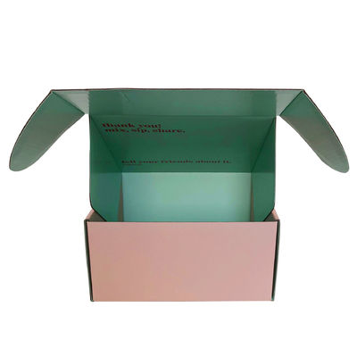 300 g de flauta CCNB Impreso personalizado Doble Kraft Mailer Box para el envío de productos para el hogar