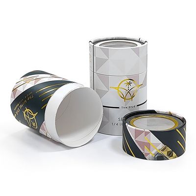Caja de embalaje de tubos laminados brillantes para gafas lujosas Gafas de sol