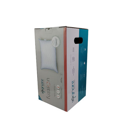 Papel revestido cartón de doble onda caja de envío corrugada grande Impresión offset