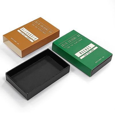 Cajas de cartón rígidas de estilo cajón de papel duro caja de embalaje de manga