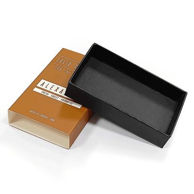 Cajas de cartón rígidas de estilo cajón de papel duro caja de embalaje de manga
