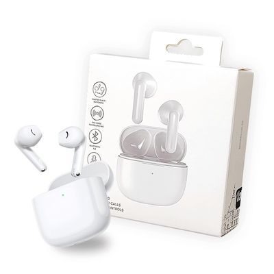 Papel Blanco Caja de extremo de enchufe de auriculares de auriculares de auriculares envasado