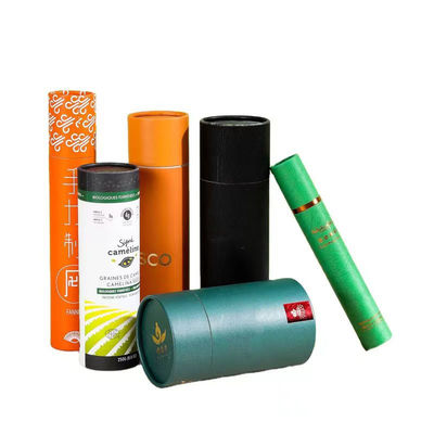 10 ml 30 ml 50 ml Caja de embalaje de tubos cilindro redondo para velas Cosméticos