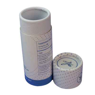 Caja de embalaje de tubos personalizados Tubo de papel reciclable para botellas de cosméticos