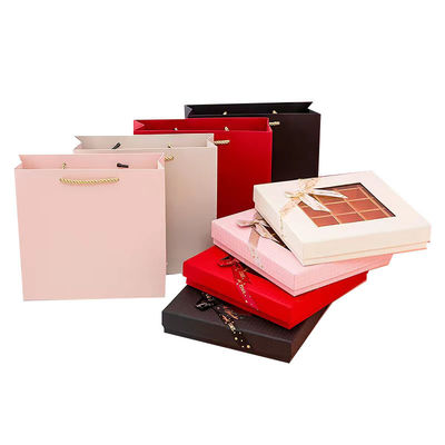 Cajas de embalaje de regalo de San Valentín Rectángulo Caja de embalaje de cartón rígido