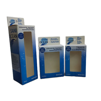 60ml 100ml 229ml Desinfectante para manos en pantalla Caja de regalo con botellas de suero Attar