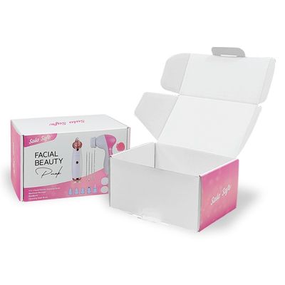 Embalaje de papel impreso a medida Cajas onduladas para ropa y velas