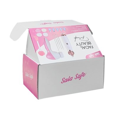 Embalaje de papel impreso a medida Cajas onduladas para ropa y velas