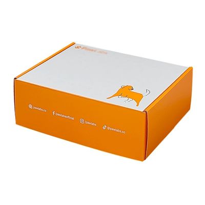 Impresión a color personalizada caja de correo de avión duro para embalaje de ropa seguro y protegido