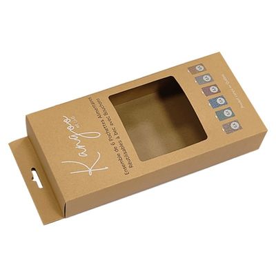 Venta al por menor de pantallas colgantes Cajas con gancho para la cabeza y colgantes plegables