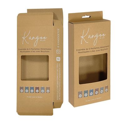 Venta al por menor de pantallas colgantes Cajas con gancho para la cabeza y colgantes plegables