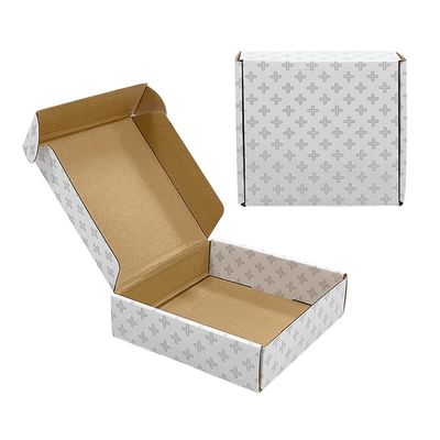 Caja de cartón corrugado CMYK personalizada para envío de ropa grande y embalaje personalizado