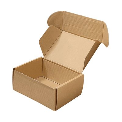 Embalaje de cajas de correo de papel kraft personalizado Cajas de correo de cartón corrugado reciclable