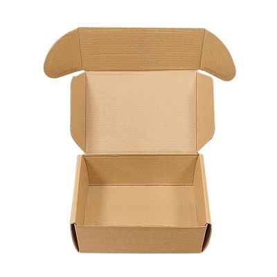 Embalaje de cajas de correo de papel kraft personalizado Cajas de correo de cartón corrugado reciclable