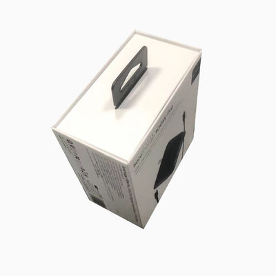 Cajas de embalaje magnético de forma de libro de papel caja de embalaje electrónico