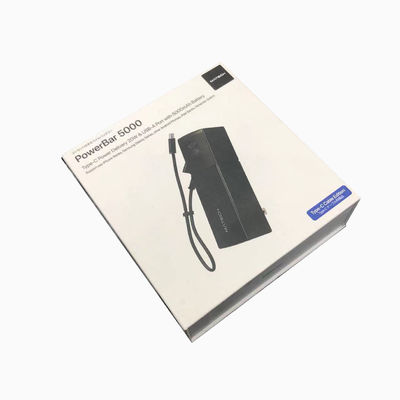 Cajas de embalaje magnético de forma de libro de papel caja de embalaje electrónico