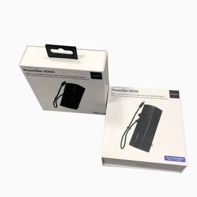 Cajas de embalaje magnético de forma de libro de papel caja de embalaje electrónico