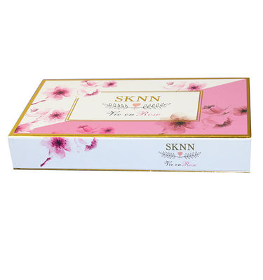 Cajas rígidas de lujo para el cuidado facial masajeador crema de protección solar caja de papel cosmético cajas de embalaje magnético