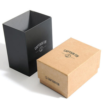 Relojes de lujo impresos a medida Embalaje Papel Cajas rígidas de regalo Embalaje con base