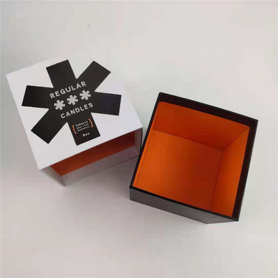 Jarrón de vela personalizado con tapa y caja de regalo Cajas de embalaje en impresión CMYK/PANTONE
