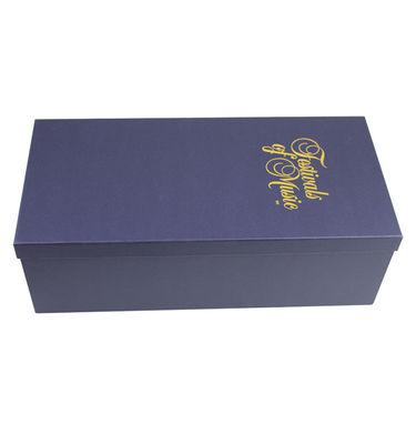 Cajas de regalo de cartón grueso a medida para embalajes de almacenamiento de bebidas para botellas de vino