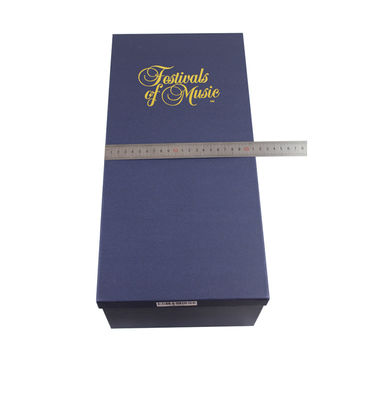 Cajas de regalo de cartón grueso a medida para embalajes de almacenamiento de bebidas para botellas de vino