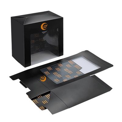 Cajas de tapa de papel personalizadas para el embalaje de sombreros de béisbol plegables de forma diferente