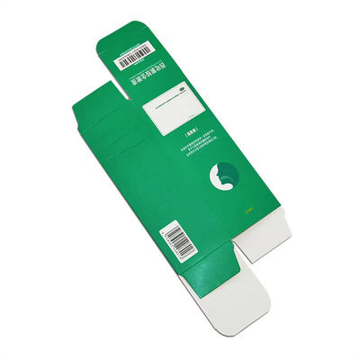 Cajas de cerradura automática de extremo recto impresas a medida 350gm 400gm 500gm Caja de papel recubierto de arte