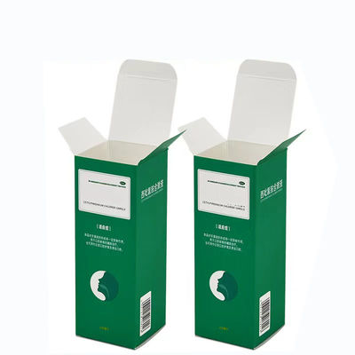 Cajas de cerradura automática de extremo recto impresas a medida 350gm 400gm 500gm Caja de papel recubierto de arte