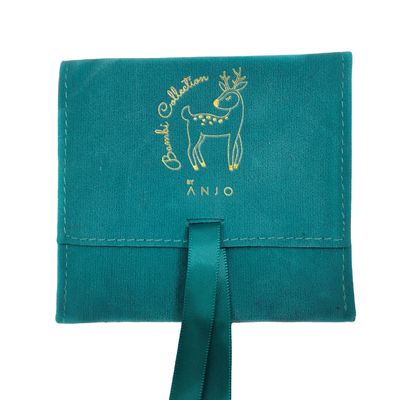 Bolsa de embalaje de joyas personalizada con estilo de sobre